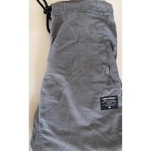 Kingz Kimonos Men's Size A1 Gray Casual Ripstop Pants Drawstring Pocket